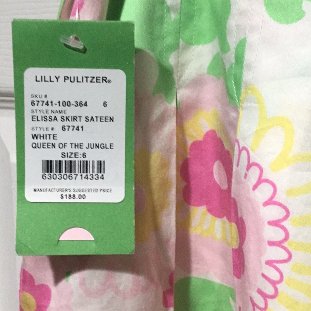 Lilly Pulitzer Elissa Skirt - Size 6 - Picture 3 of 9